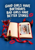 Load image into Gallery viewer, Birthdays - Personalised Card — with punch holes

