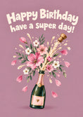 Load image into Gallery viewer, Birthdays - Personalised Card — with punch holes
