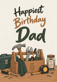 Load image into Gallery viewer, Birthdays - Personalised Card — with punch holes
