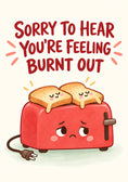 Load image into Gallery viewer, Get well soon! - Personalised Card — with punch holes
