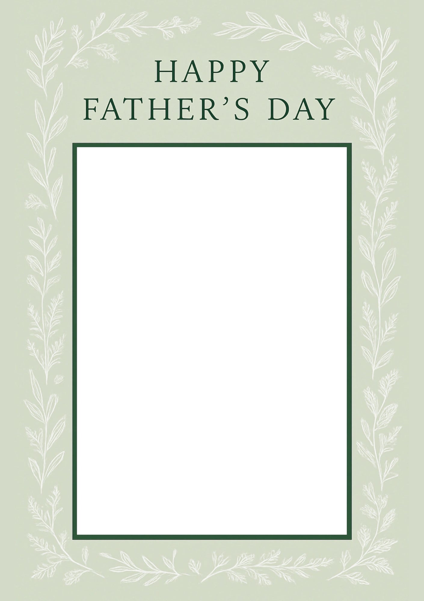 Father's Day - Personalised card
