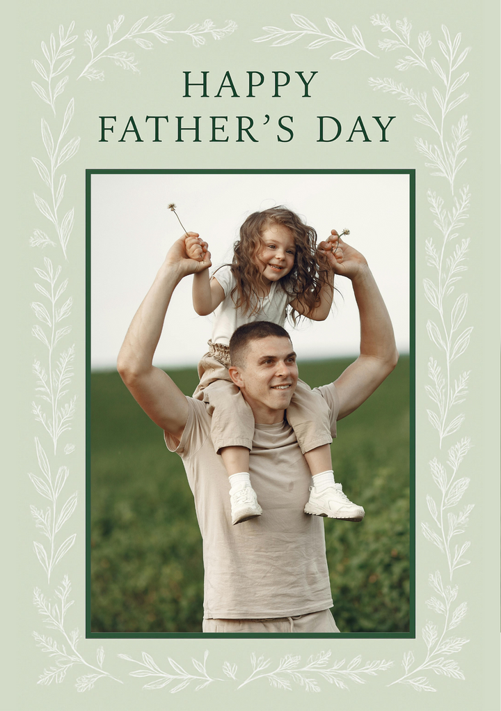 Father's Day - Personalised card