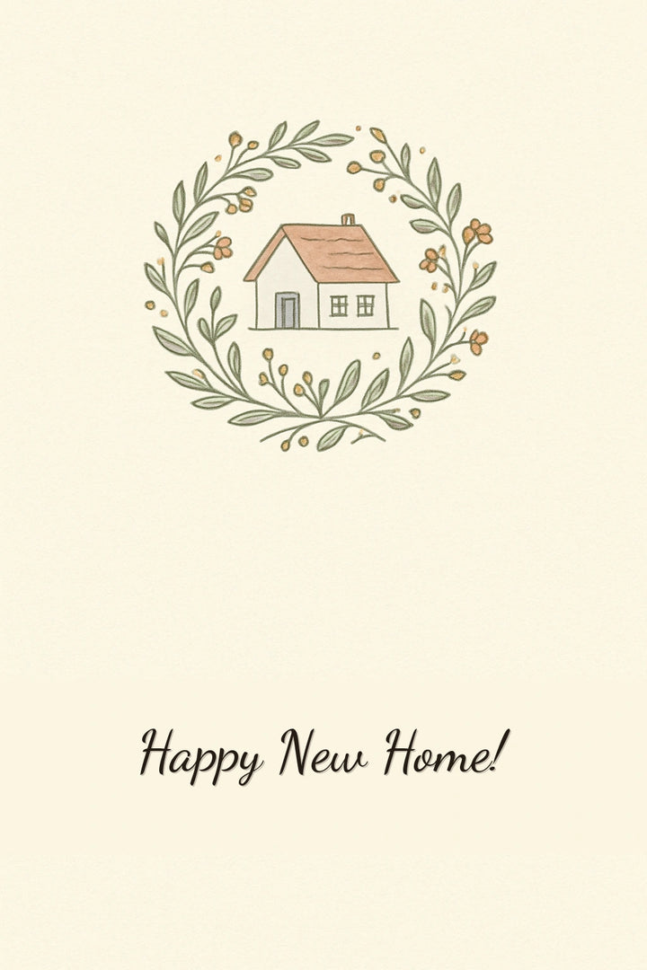New home Personalised Card