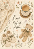 Load image into Gallery viewer, Pregnancy - Personalised Card — with punch holes
