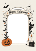 Load image into Gallery viewer, Spooky Vibes Halloween Photo Upload Halloween Card for Her
