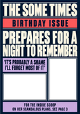 Load image into Gallery viewer, Funny Newspaper Spoof Photo Upload Birthday Card for Her
