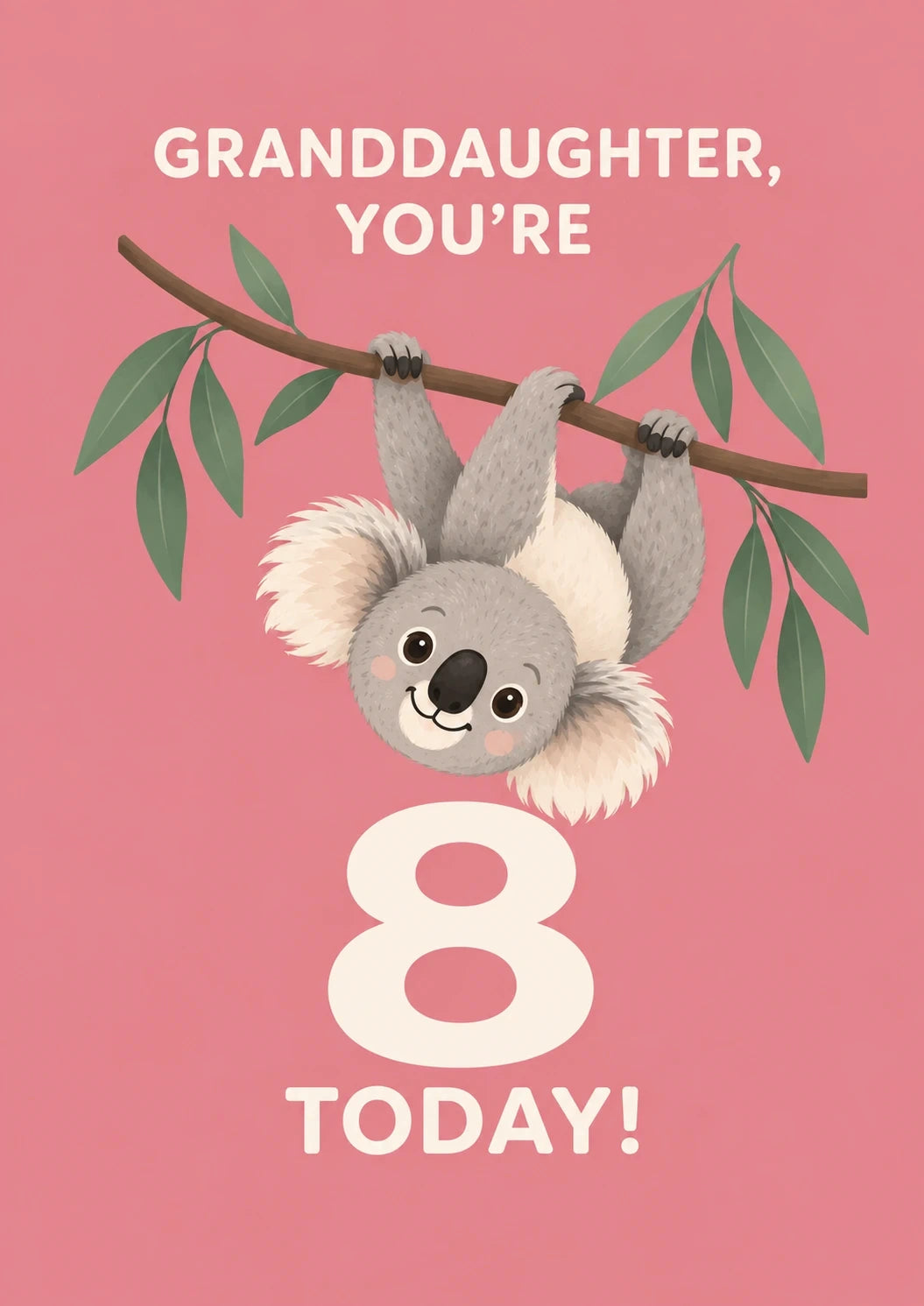 Birthdays - Personalised Card — with punch holes