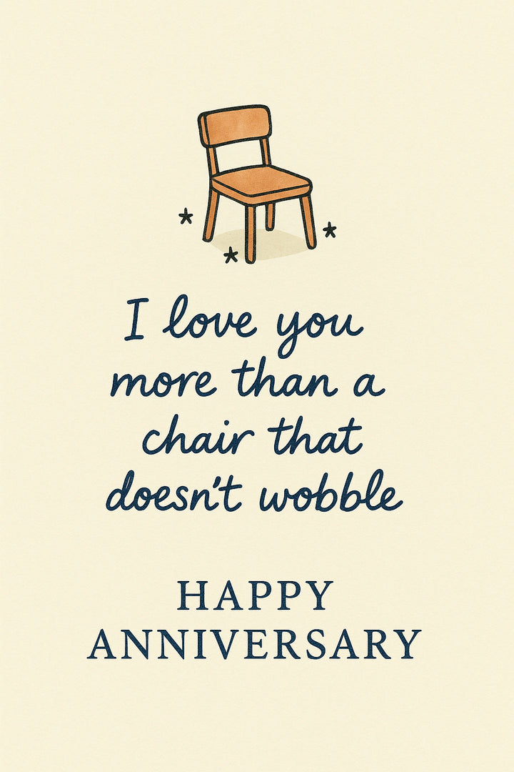 Anniversary Personalised Card