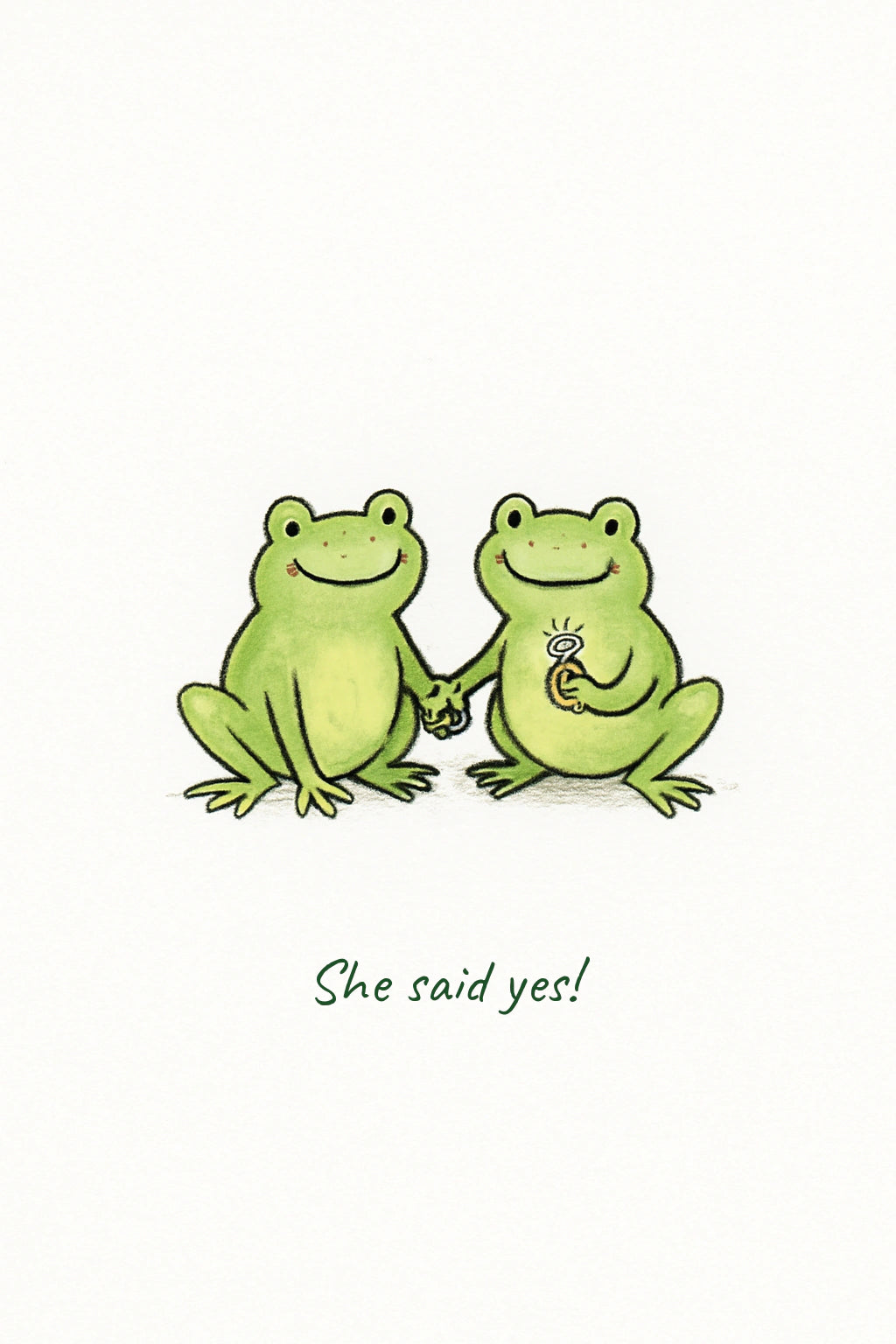 Engagement Personalised Card