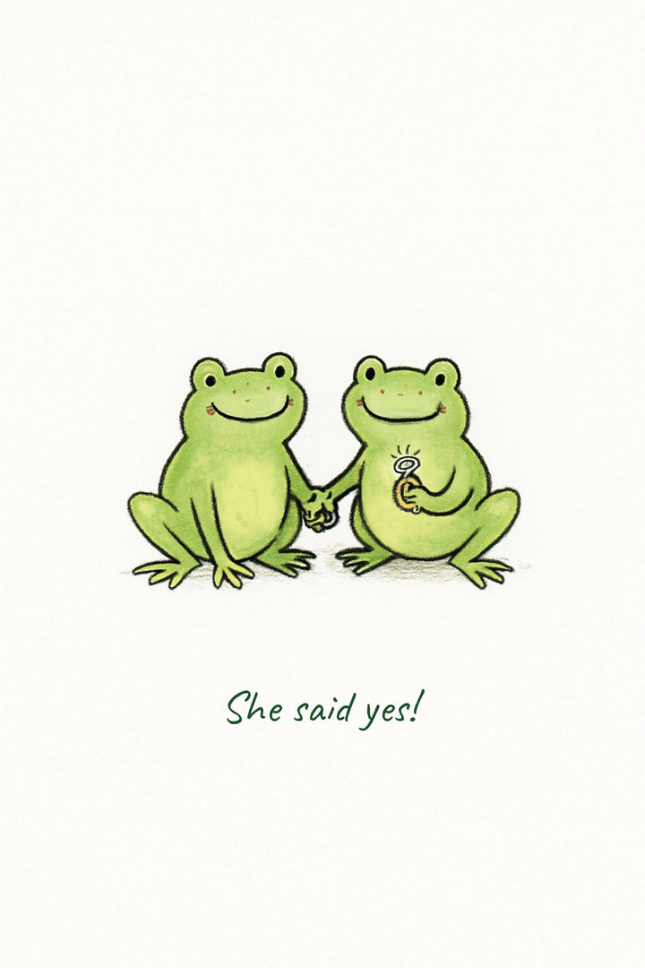 Engagement Personalised Card