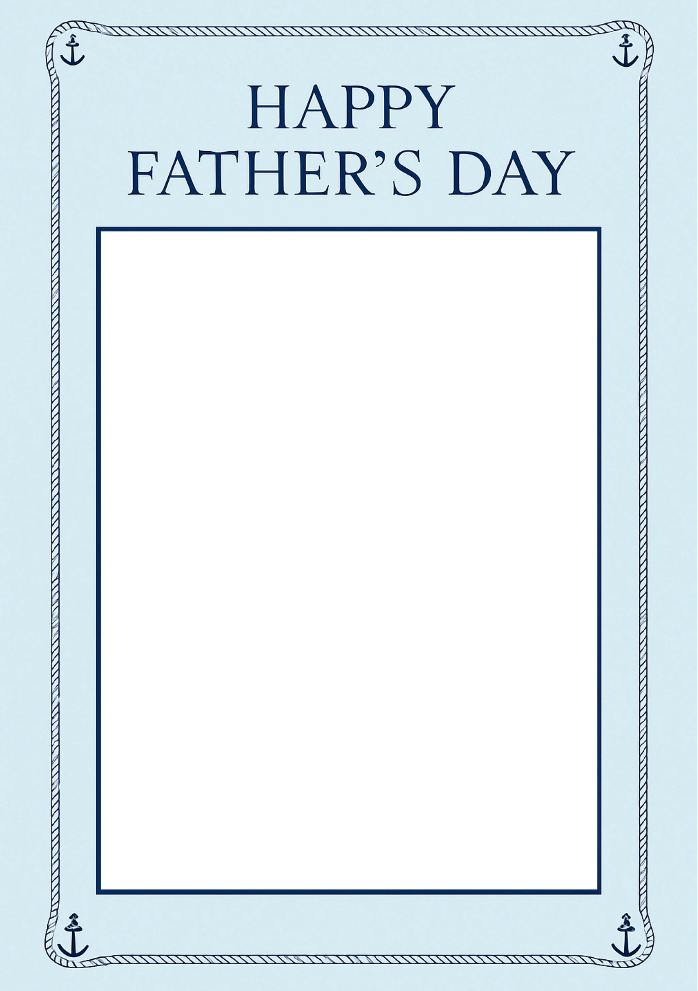 Father's Day - Personalised card
