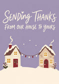 Load image into Gallery viewer, Christmas - Personalised Card — with punch holes
