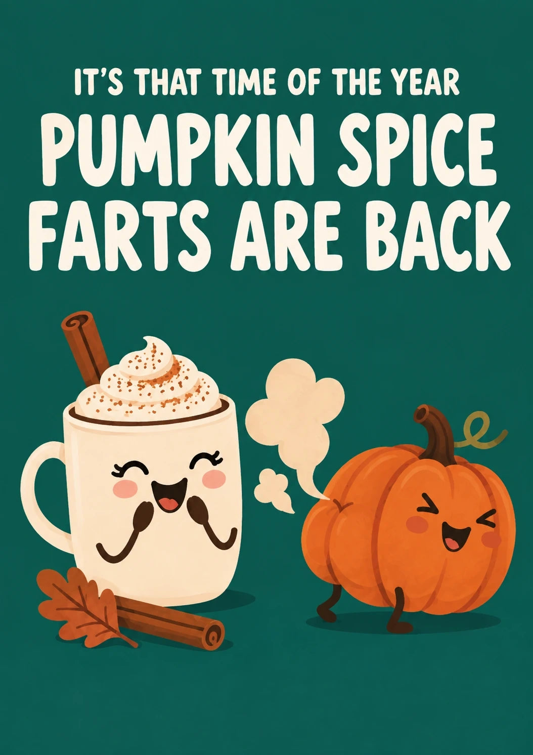 Halloween - Personalised Card — with punch holes