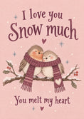 Load image into Gallery viewer, Christmas - Personalised Card — with punch holes

