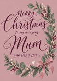 Load image into Gallery viewer, Christmas - Personalised Card — with punch holes
