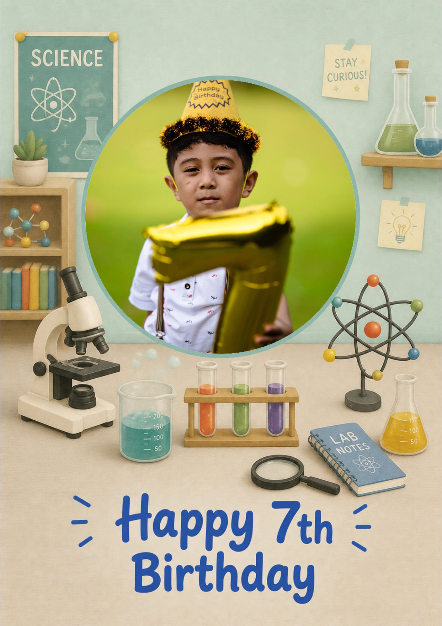 Birthdays - Personalised Card