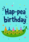 Load image into Gallery viewer, Birthdays - Personalised Card — with punch holes
