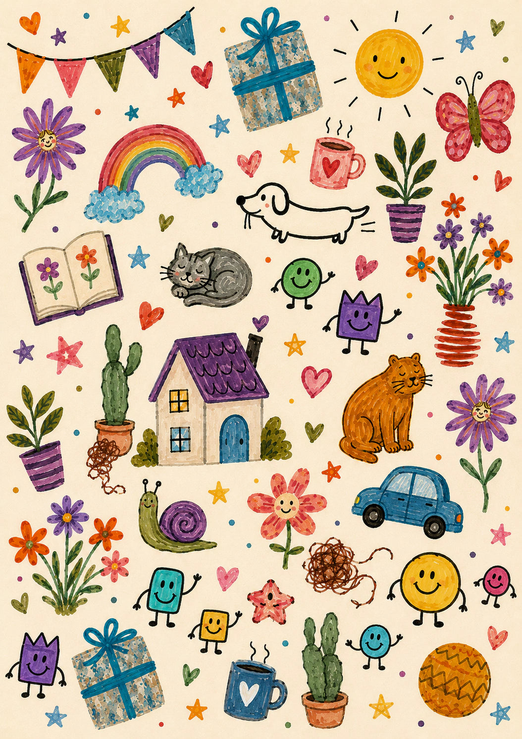 Just Because - Personalised Card — with punch holes