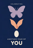 Load image into Gallery viewer, Butterfly Lifecycle Celebrating Another Year Birthday Card for Her
