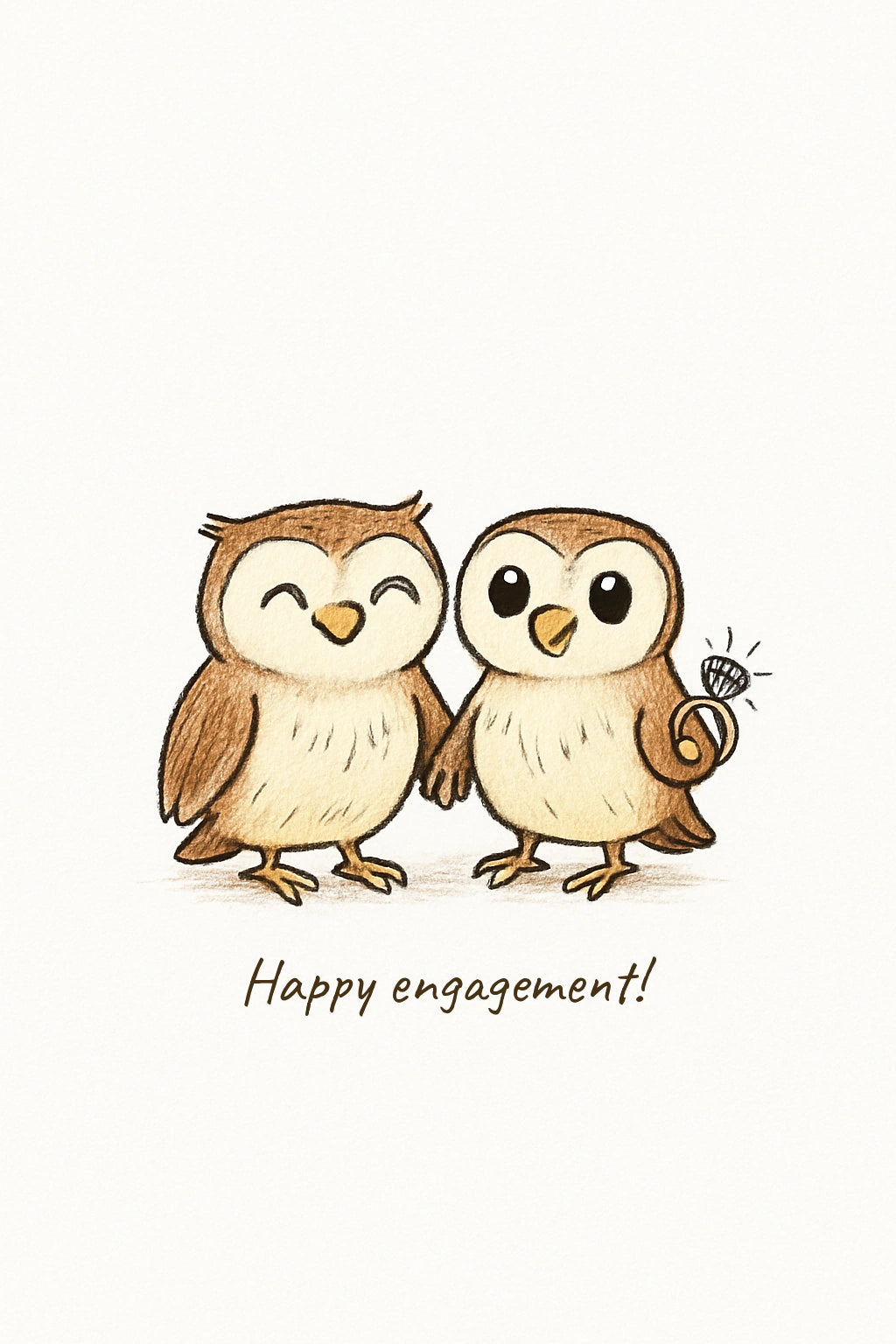 Engagement Personalised Card