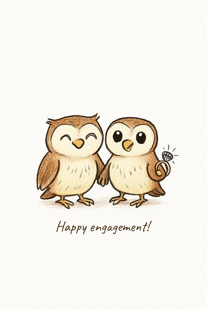 Engagement Personalised Card
