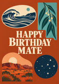 Load image into Gallery viewer, Birthdays - Personalised Card — with punch holes

