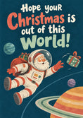 Load image into Gallery viewer, Christmas - Personalised Card — with punch holes
