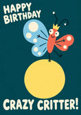 Load image into Gallery viewer, Birthdays - Personalised Card — with punch holes
