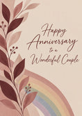 Load image into Gallery viewer, Anniversary - Personalised Card — with punch holes
