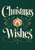 Load image into Gallery viewer, Christmas - Personalised Card — with punch holes
