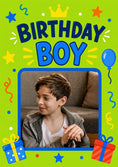 Load image into Gallery viewer, Birthdays - Personalised Card — with punch holes
