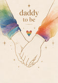 Load image into Gallery viewer, Rainbow Pride Daddy To Be Baby Shower Birthday Card
