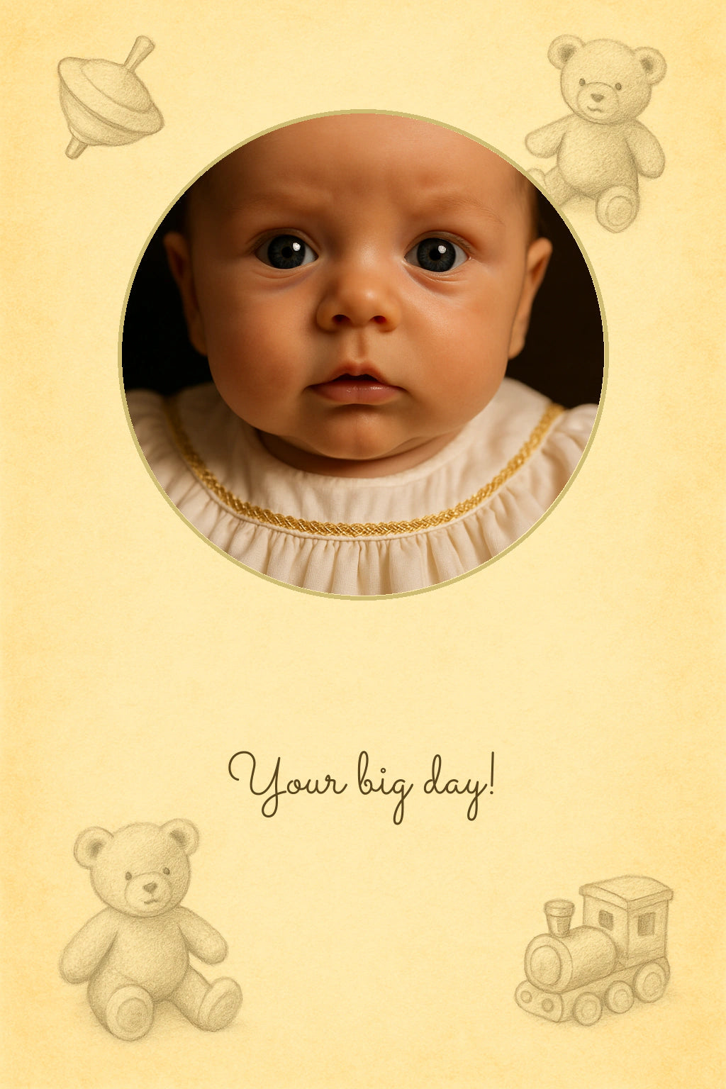 Christening - Personalised Card