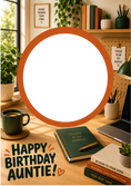 Load image into Gallery viewer, Birthdays - Personalised Card — with punch holes
