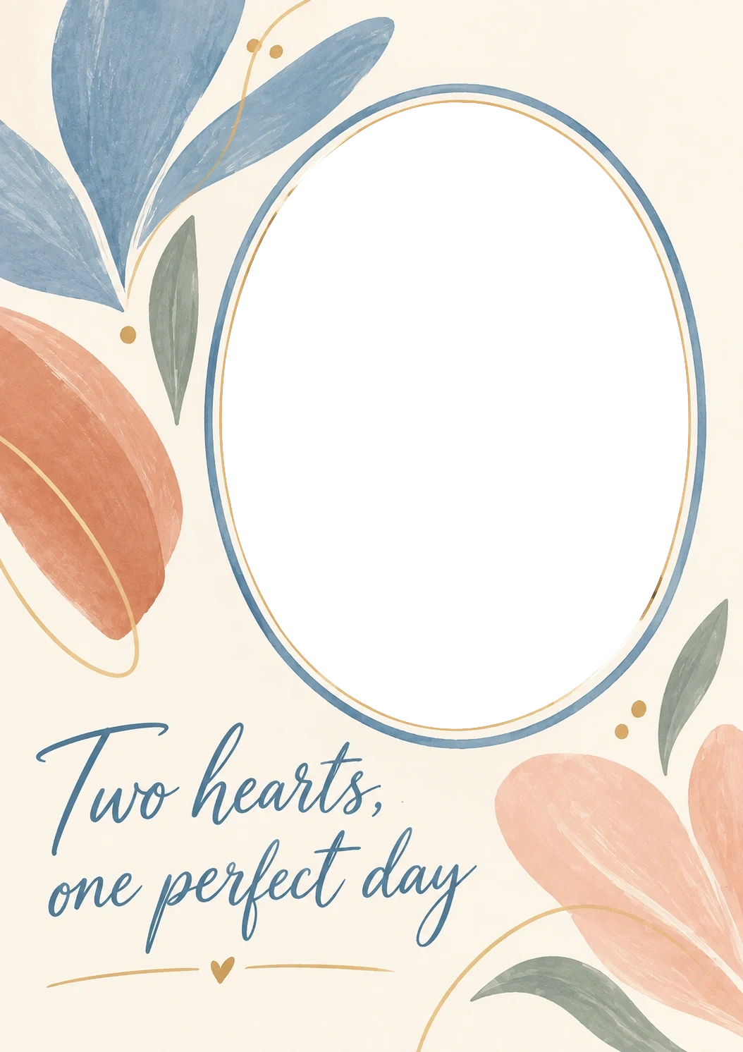 Anniversary - Personalised Card — with punch holes