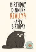 Load image into Gallery viewer, Birthdays - Personalised Card — with punch holes
