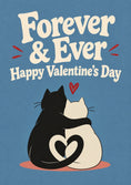Load image into Gallery viewer, Valentine's day - Personalised Card — with punch holes
