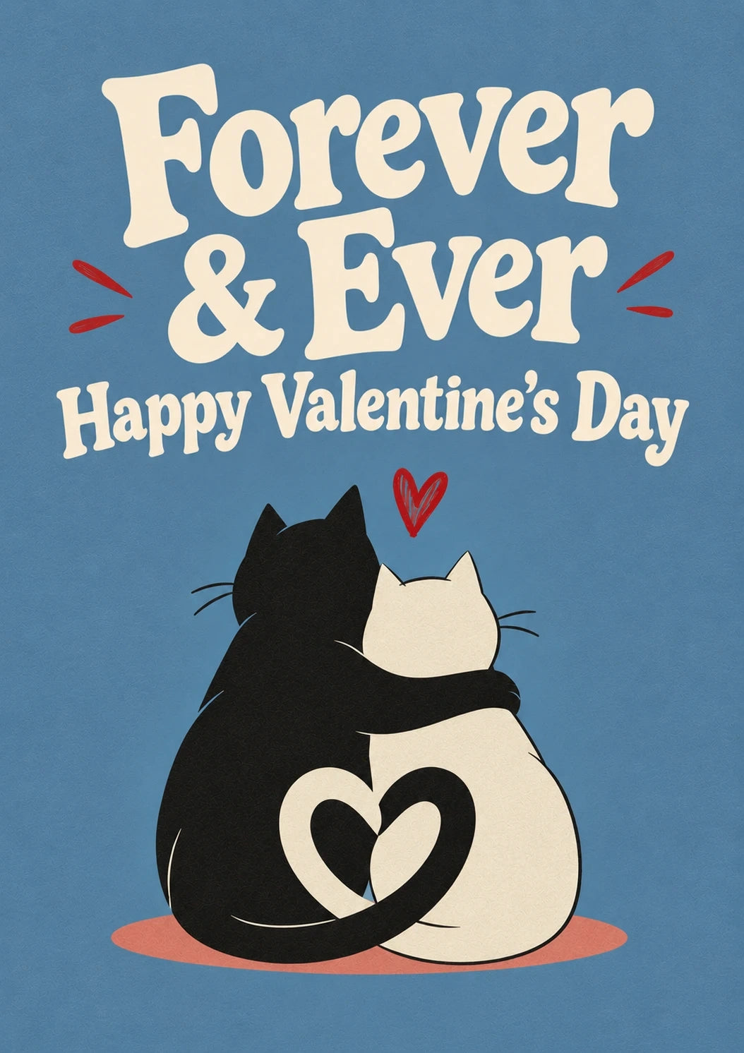 Valentine's day - Personalised Card — with punch holes