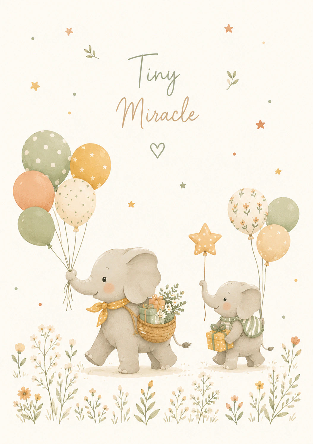 New Baby - Personalised Card