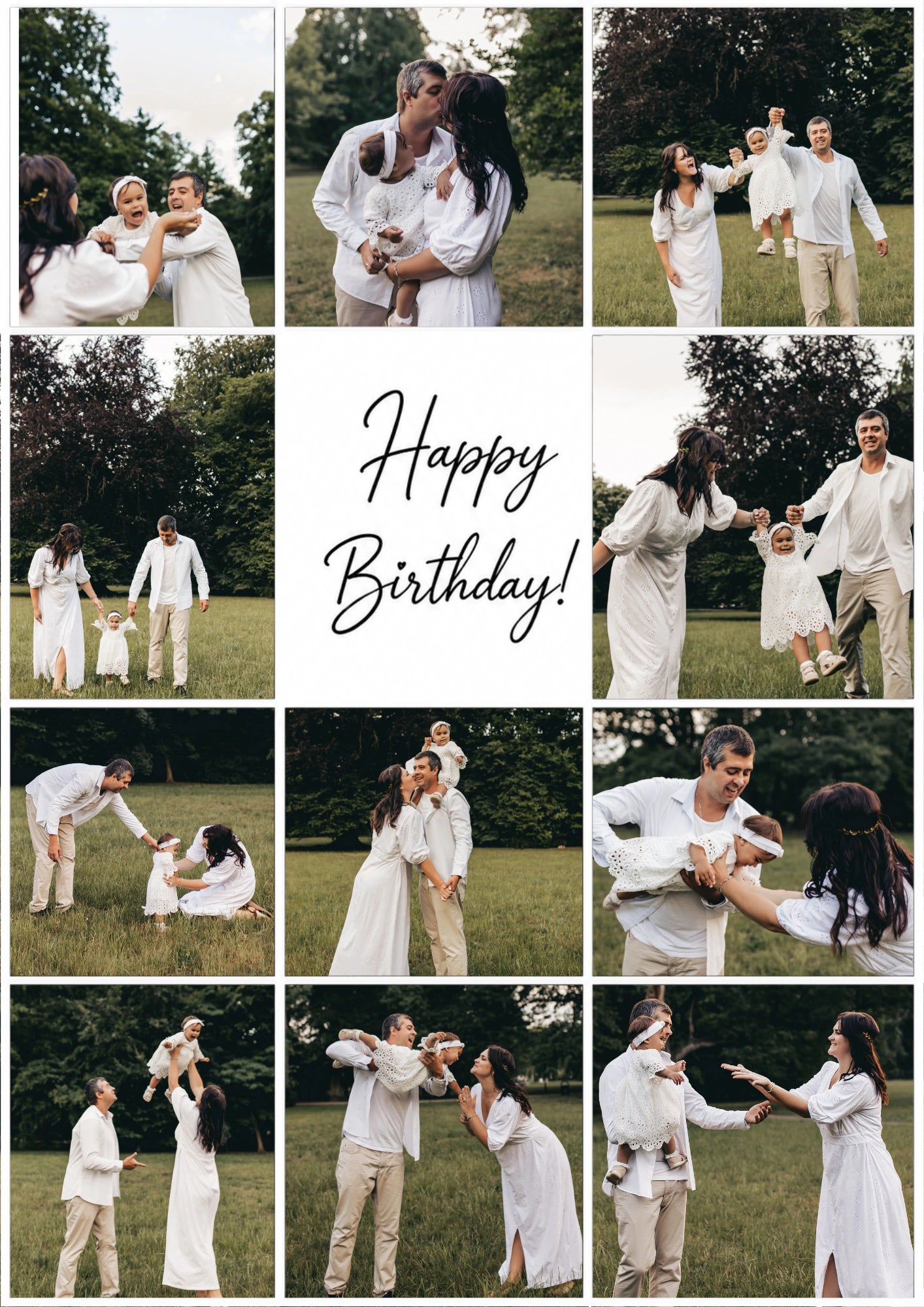Birthdays - Personalised Card