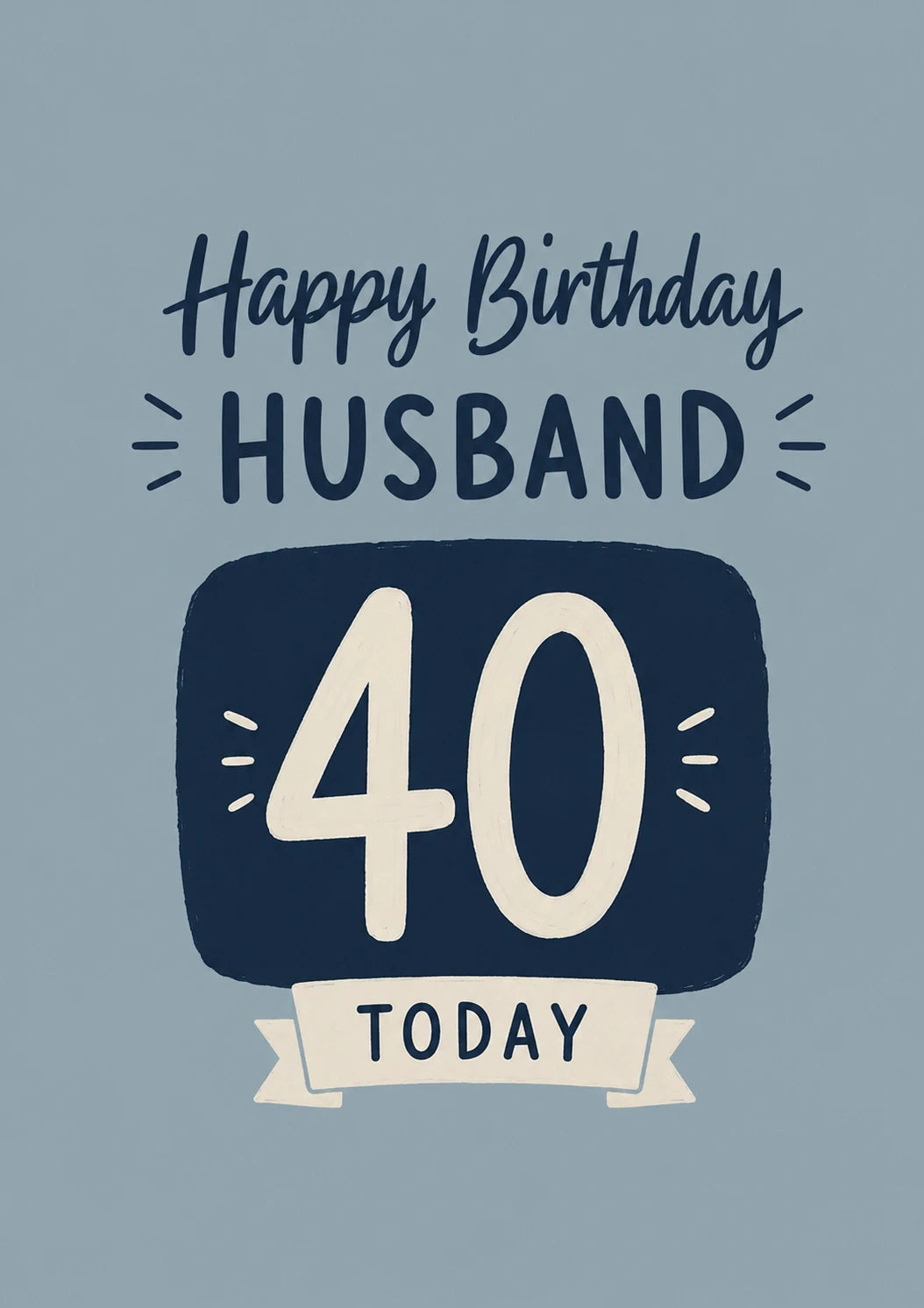 Birthdays - Personalised Card — with punch holes
