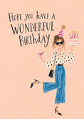 Load image into Gallery viewer, Birthdays - Personalised Card — with punch holes
