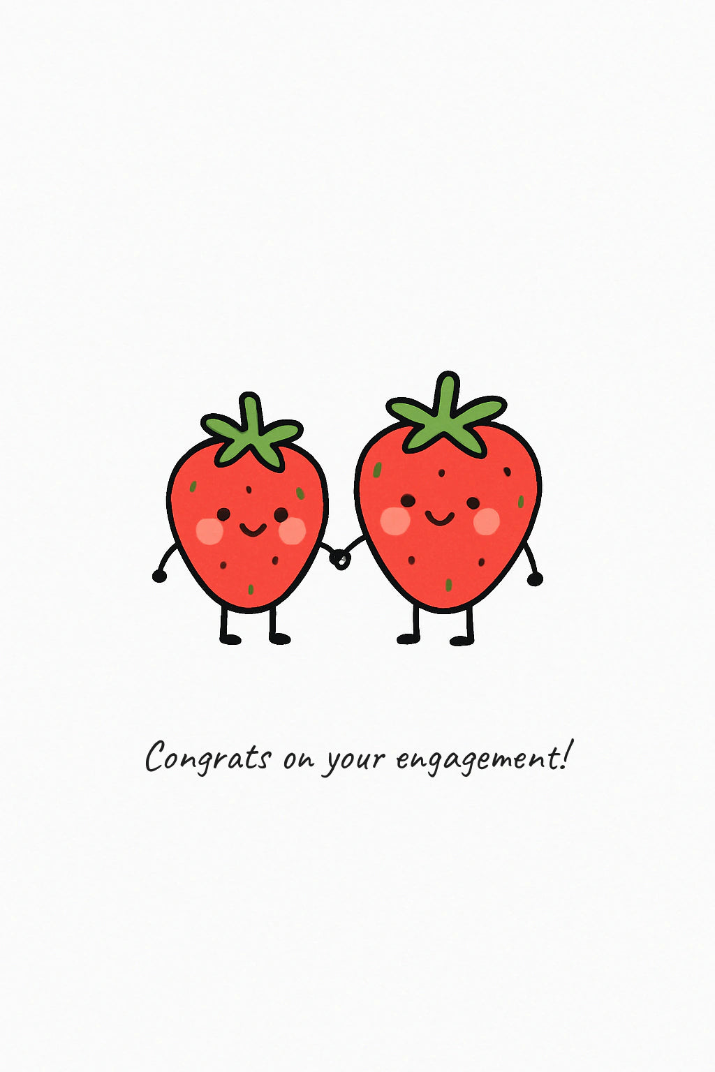 Engagement Personalised Card