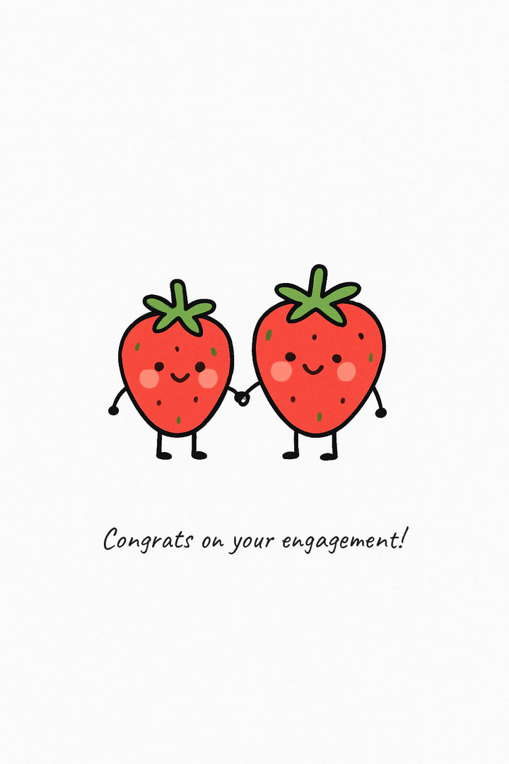 Engagement Personalised Card