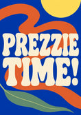 Load image into Gallery viewer, Retro Prezzie Time Birthday Card
