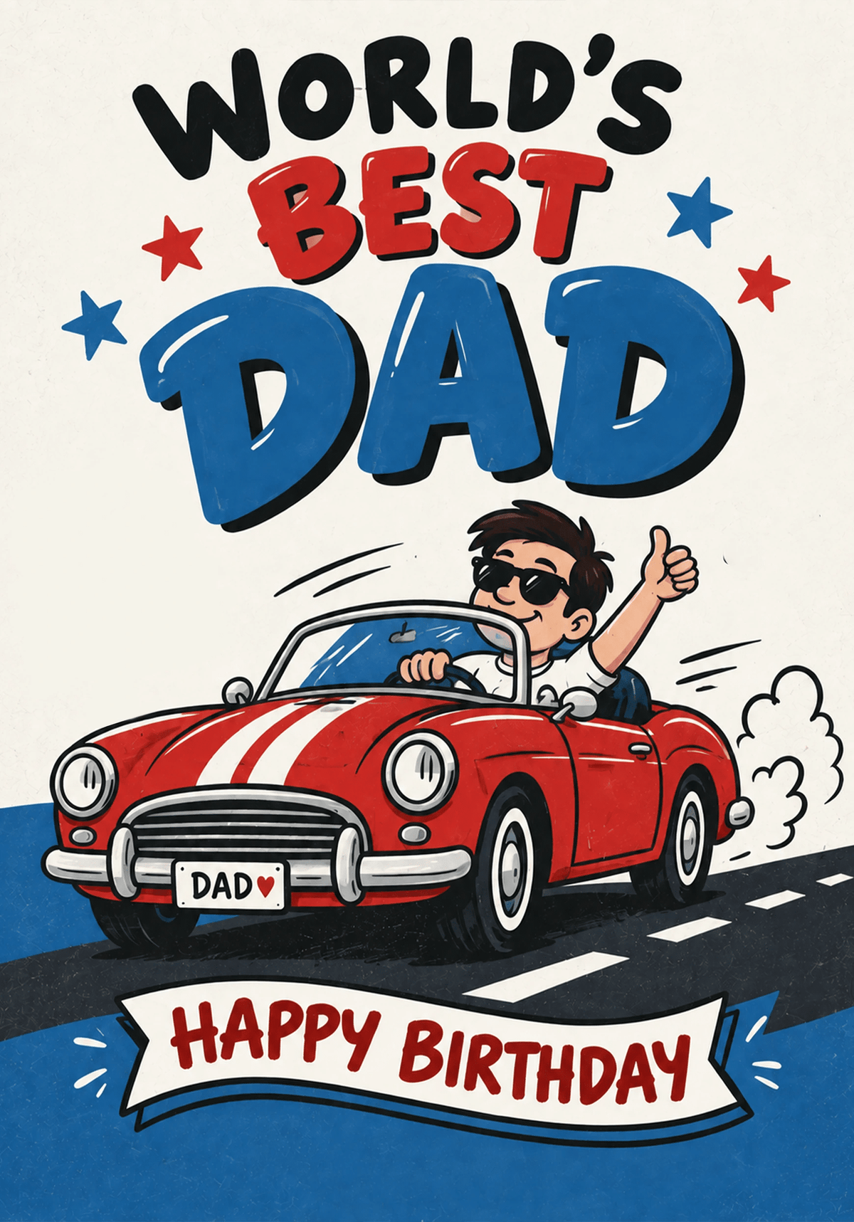 Birthdays - Personalised Card