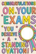 Load image into Gallery viewer, Standing Ovation Exams Photo Upload Congratulations Card
