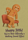 Load image into Gallery viewer, Funny Gingerbread Man Back Pain 30th Birthday Card for Daughter in Law
