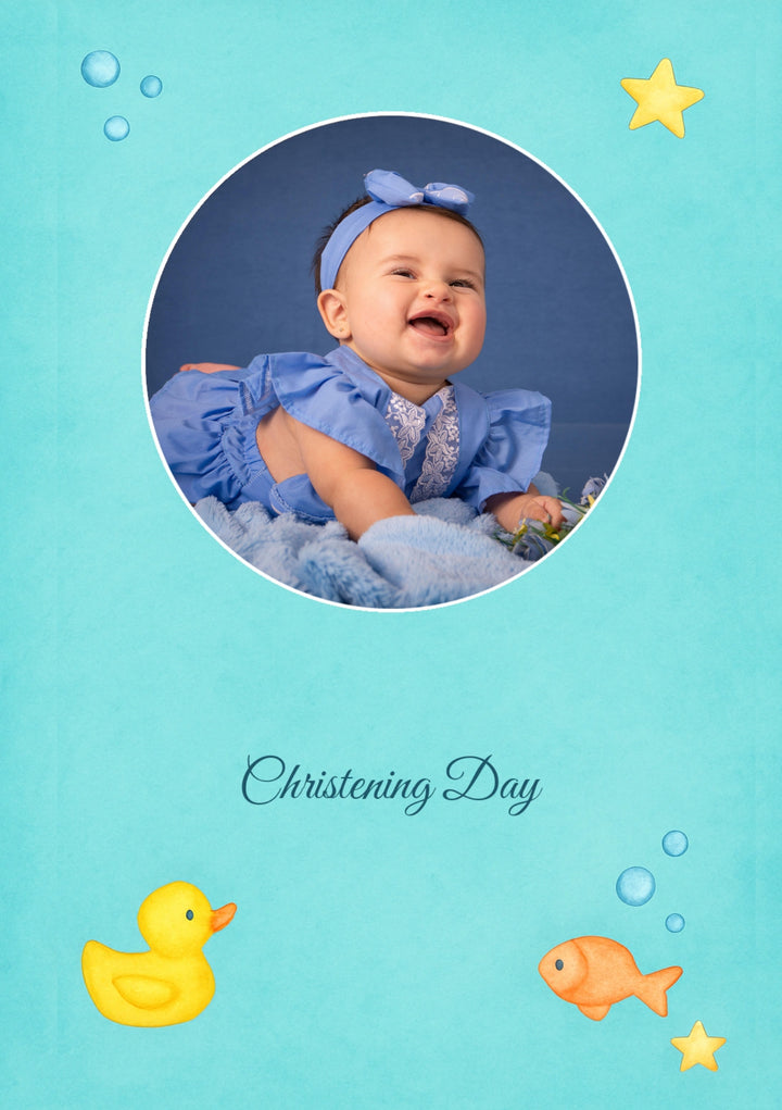 Christening - Personalised Card