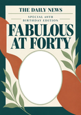 Load image into Gallery viewer, Birthdays - Personalised Card — with punch holes
